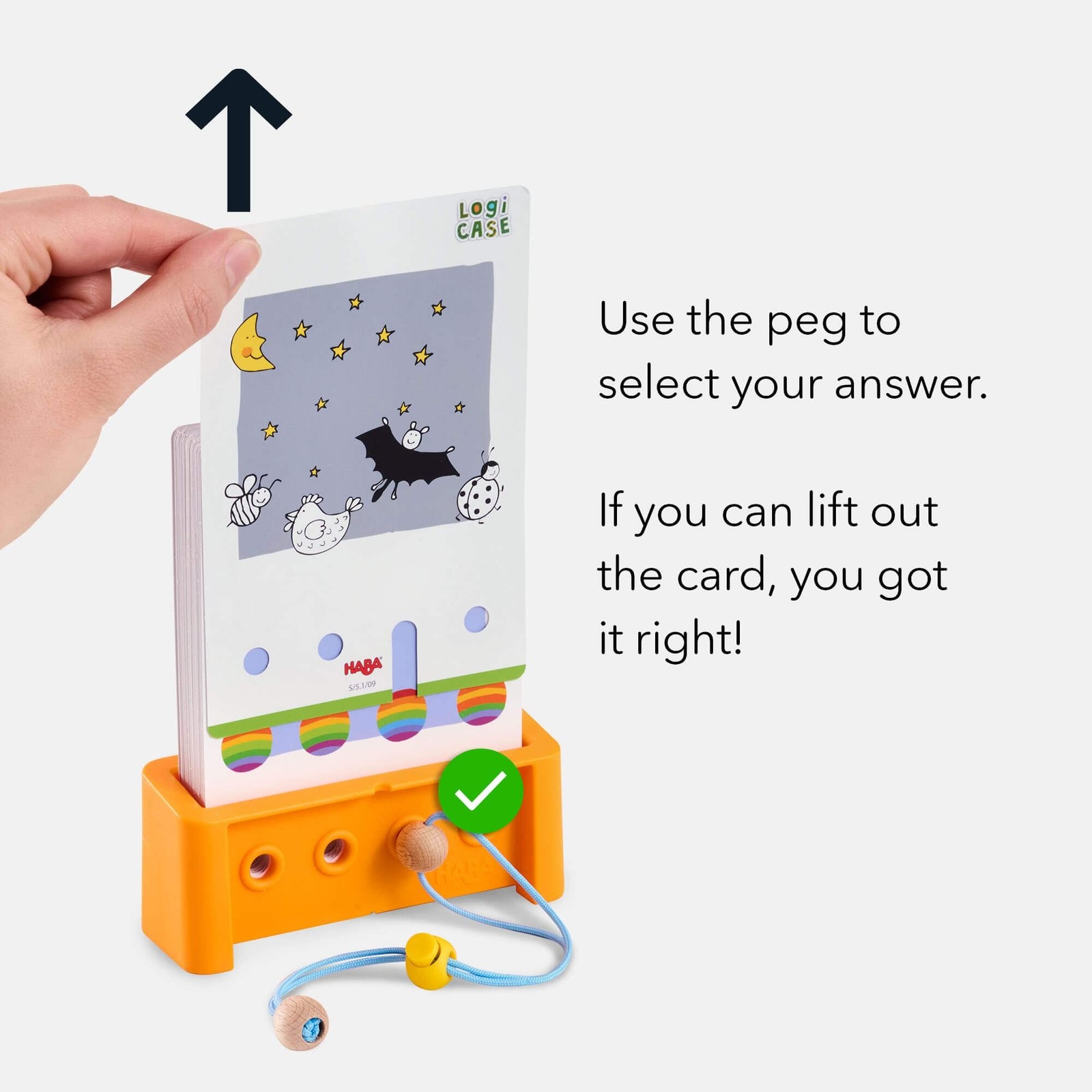 HABA Logic! CASE Brain Games for Kids Starter Set 5+, Brain Teaser Puzzles an…