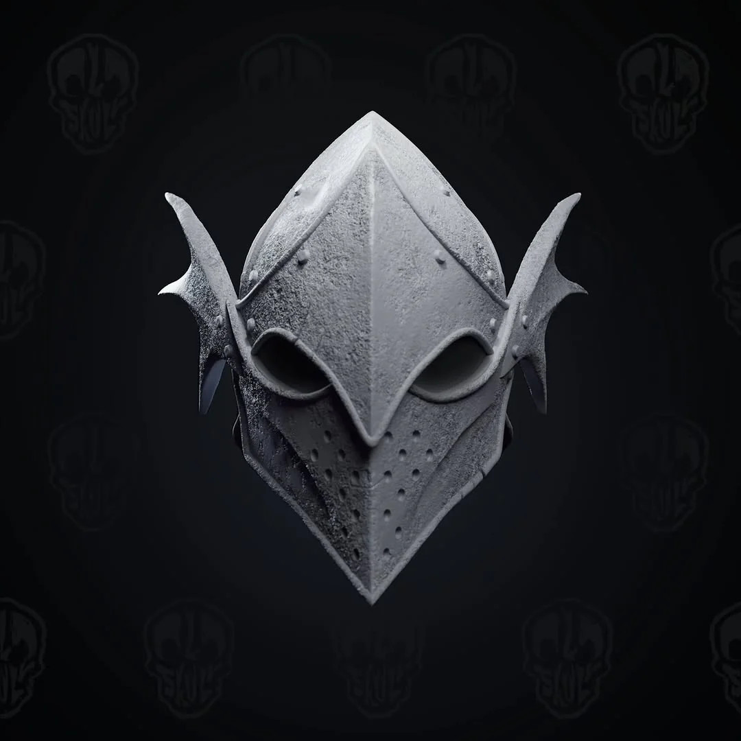 The Dragon Helmet Head (unpainted)