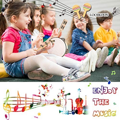 Toddler Musical Instruments, Eco Friendly Music Set for Kids Preschool…