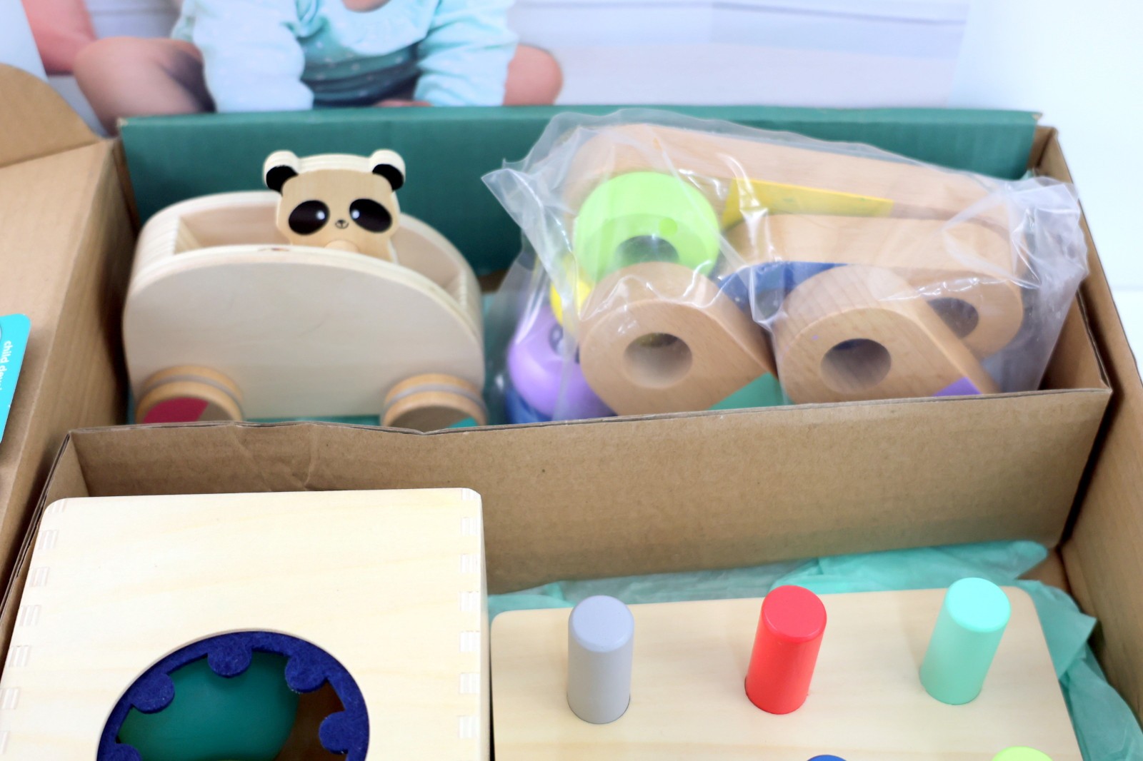 Kiwi Co Panda Crate 13-18 Months “Let’s Play” Independent Play Complete Kit!