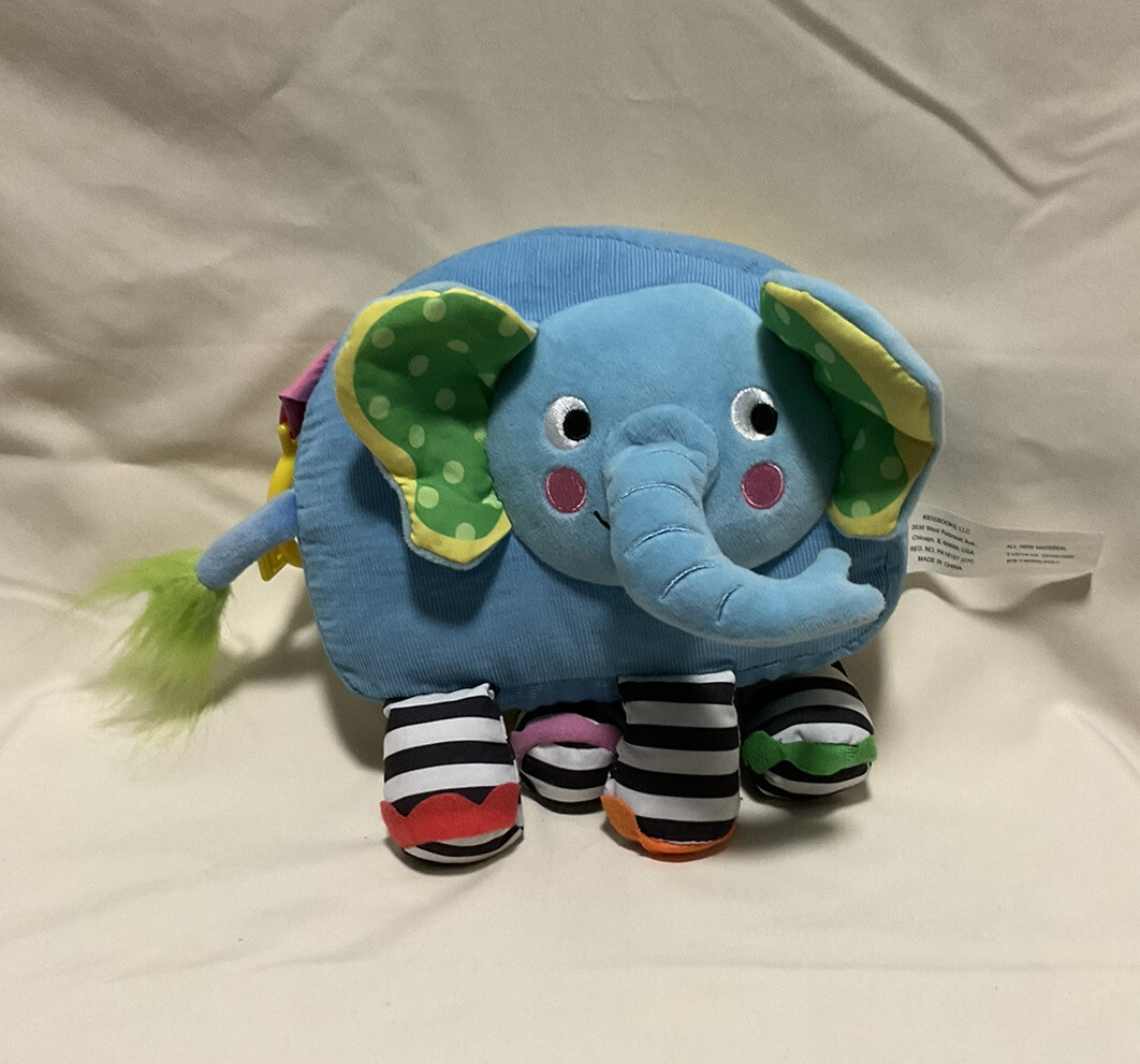 Kidsbooks Jo Moon Elephant Soft Cloth Book 7.5 x 8″