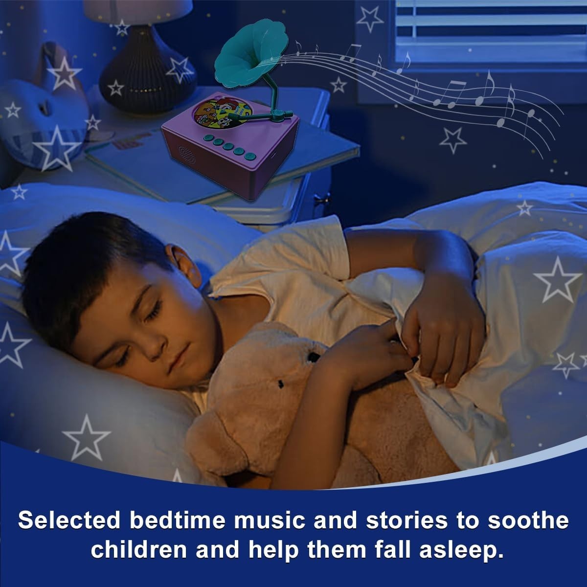 Audible Educational Toy with Music for Toddlers Age 1-5, 96 Songs Stories Cards
