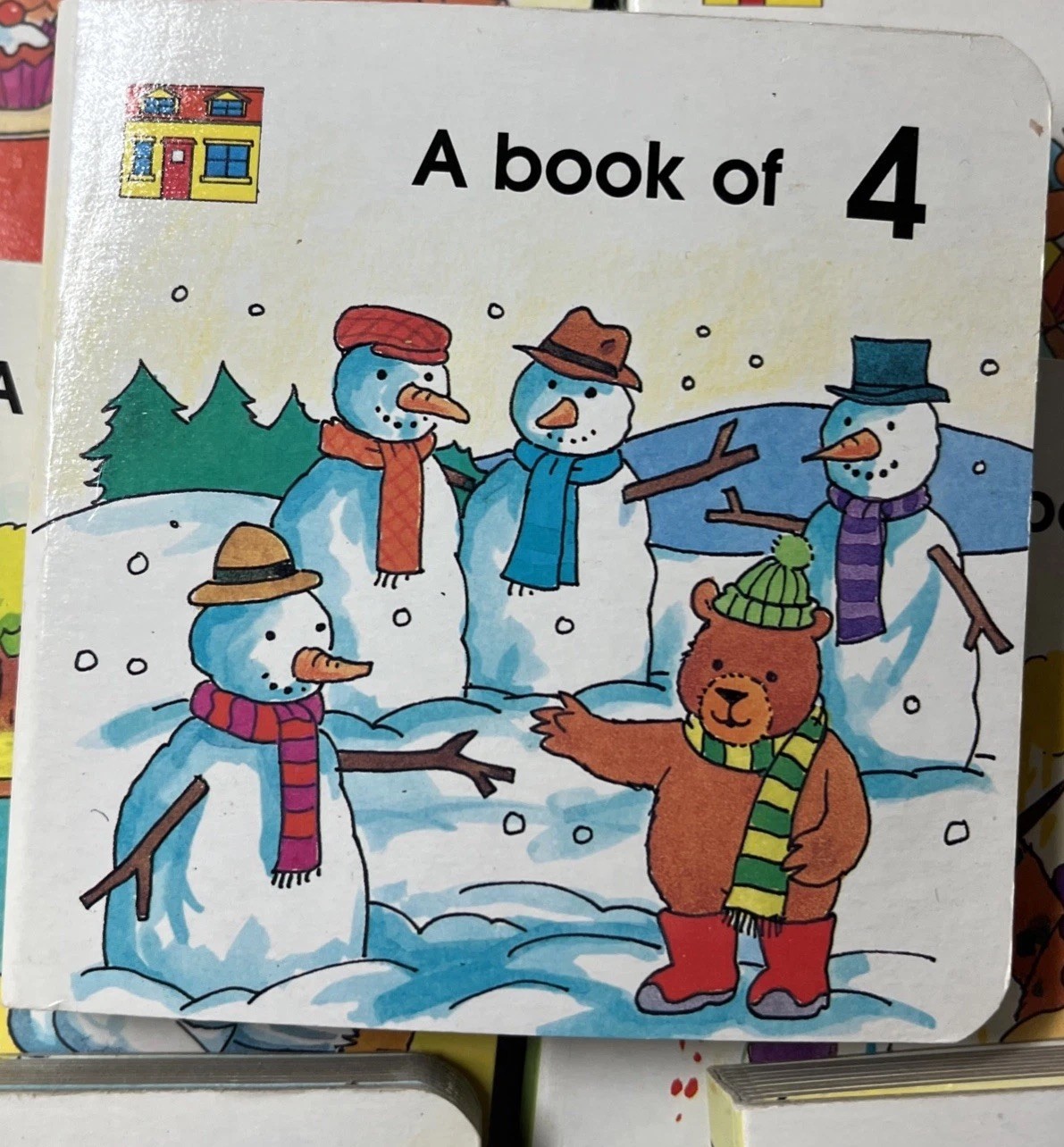 Lot of 16 Vintage Board Books Educational Learning Children Toddler Baby Numbers