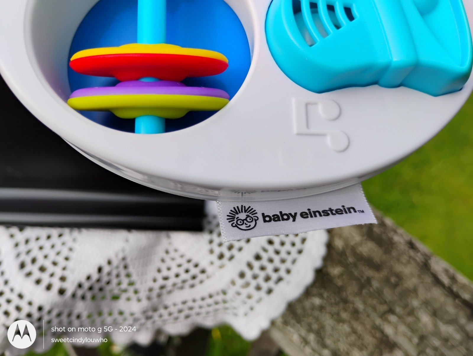 Baby Einstein Symphony Paws Musical Toy with tiger 6 mos to 36 mos preowned