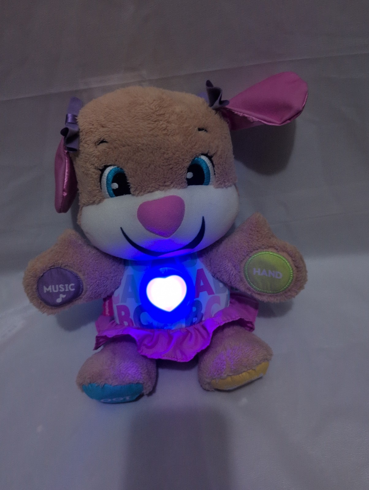 Fisher Price Laugh & Learn Smart Stages Sis Interactive Plush Toy Dog Puppy