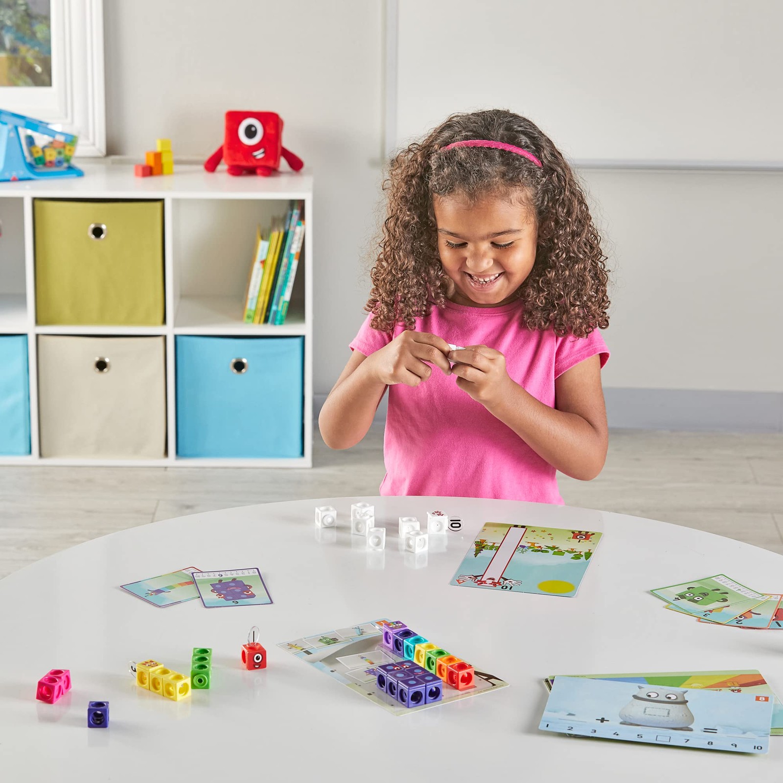 MathLink Cubes Numberblocks 110 Activity Set, 30 Preschool Learning Activitie…