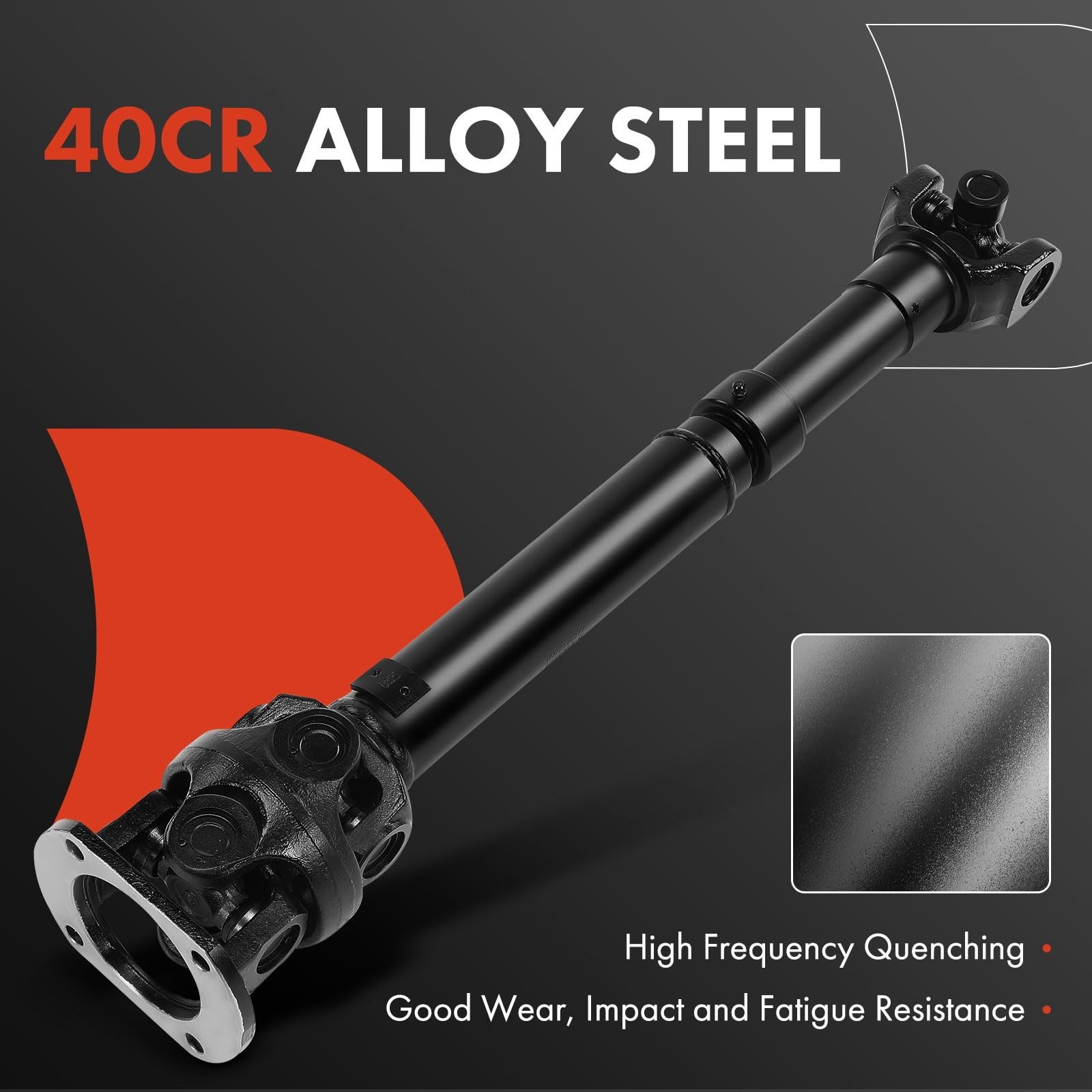 A-Premium Front Drive Shaft Driveshaft Assembly Compatible with GMC K3500 198…