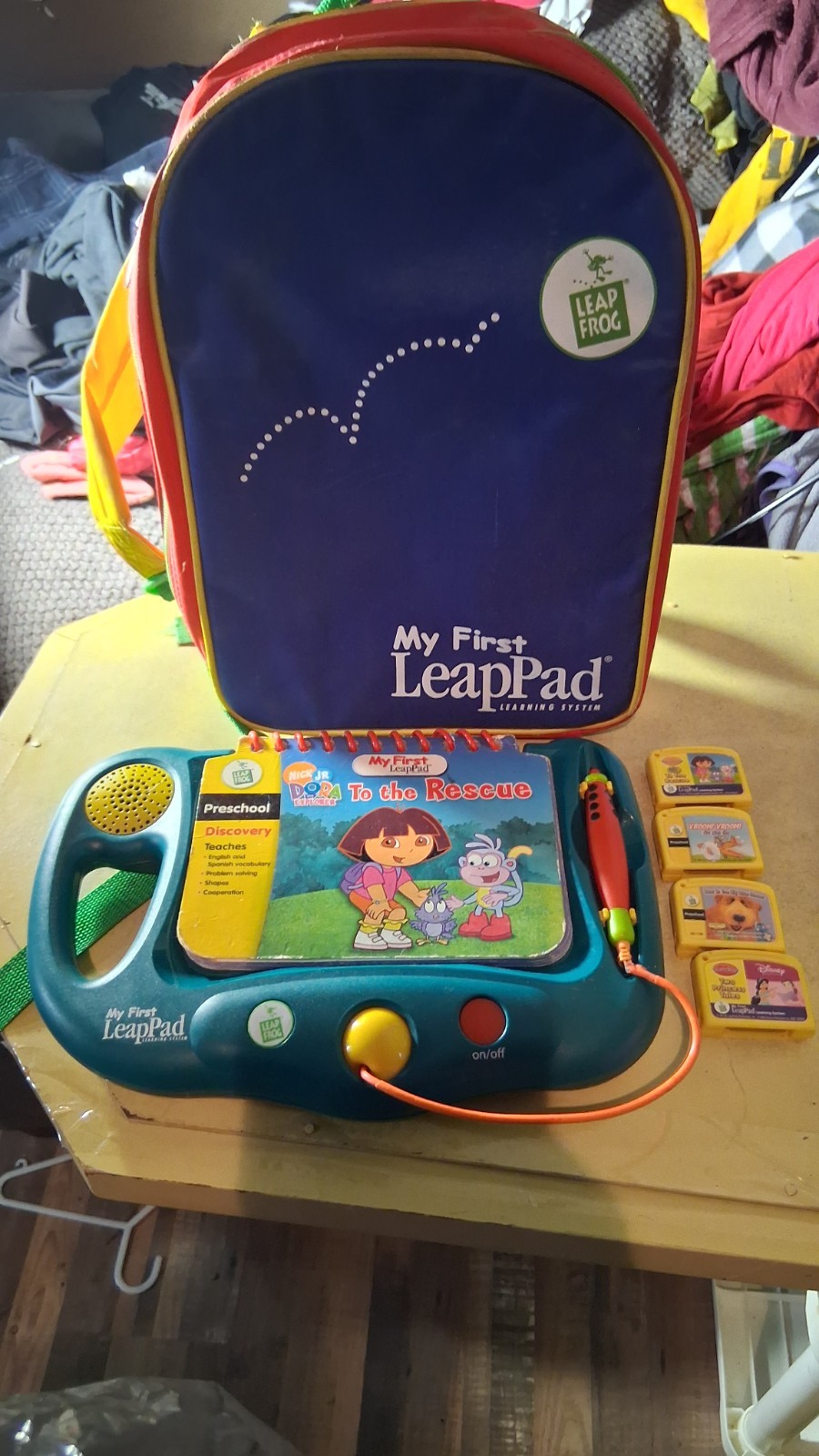 Lot of Assorted Vintage Leap Frog Toys – Great for Baby Development