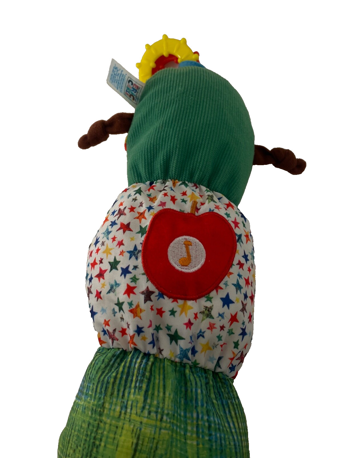Eric Carle Hungry Caterpillar plush Sensory baby Toy 23″ Music rattle crinkle