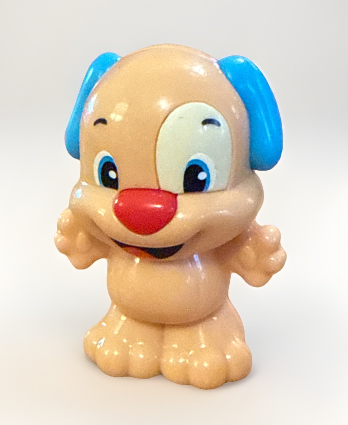 Fisher Price Laugh & Learn Puppy Rattle Baby Toy 2013 3.5” Figure