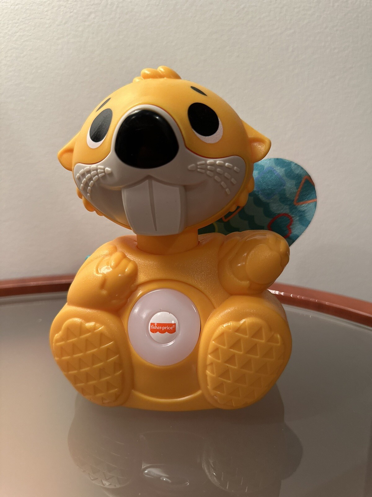 Fisher-Price Linkimals Baby & Toddler Learning Toy Boppin’ Beaver With Intera…