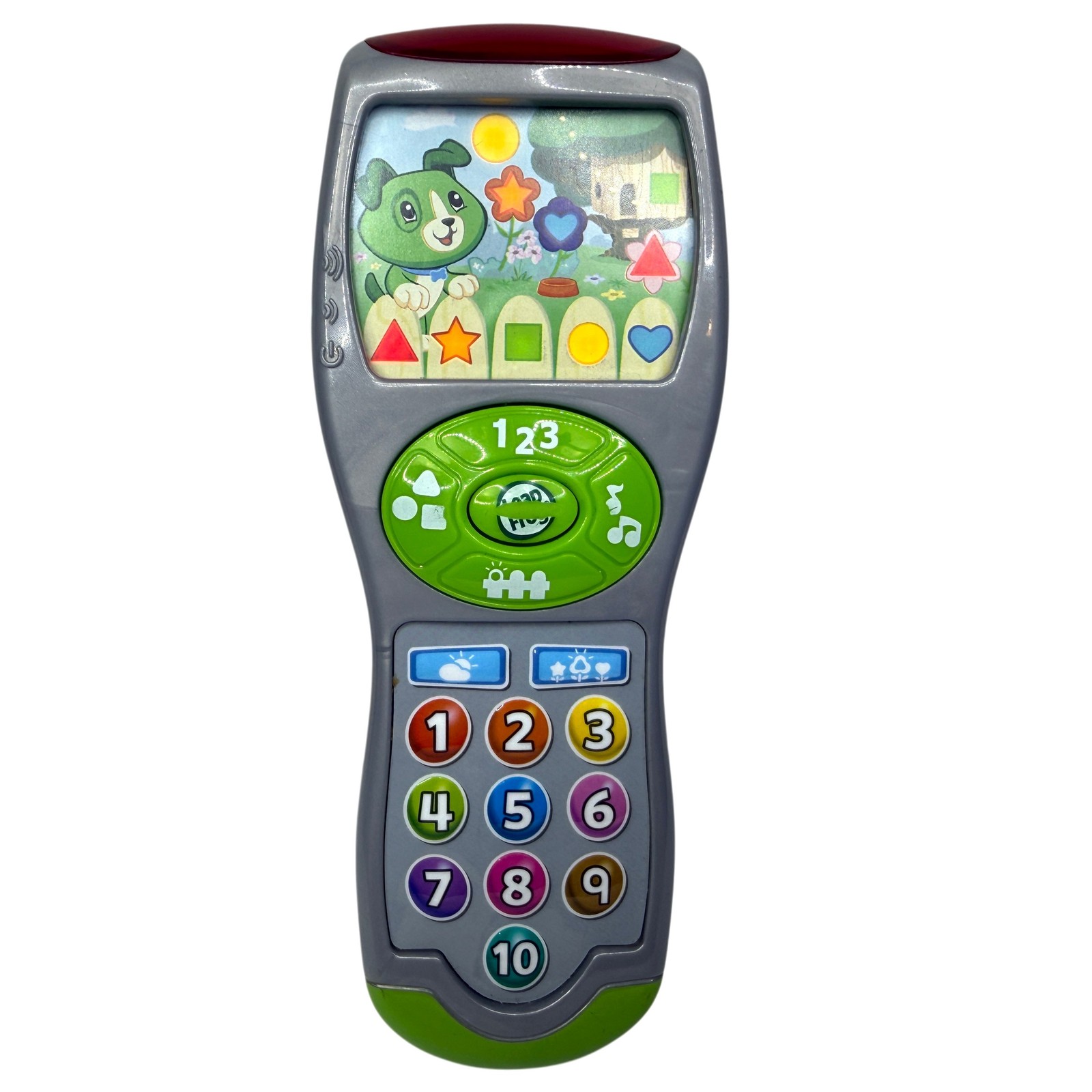 LeapFrog Scout’s Learning Lights Remote Control Toy Baby Toddler Numbers Shapes