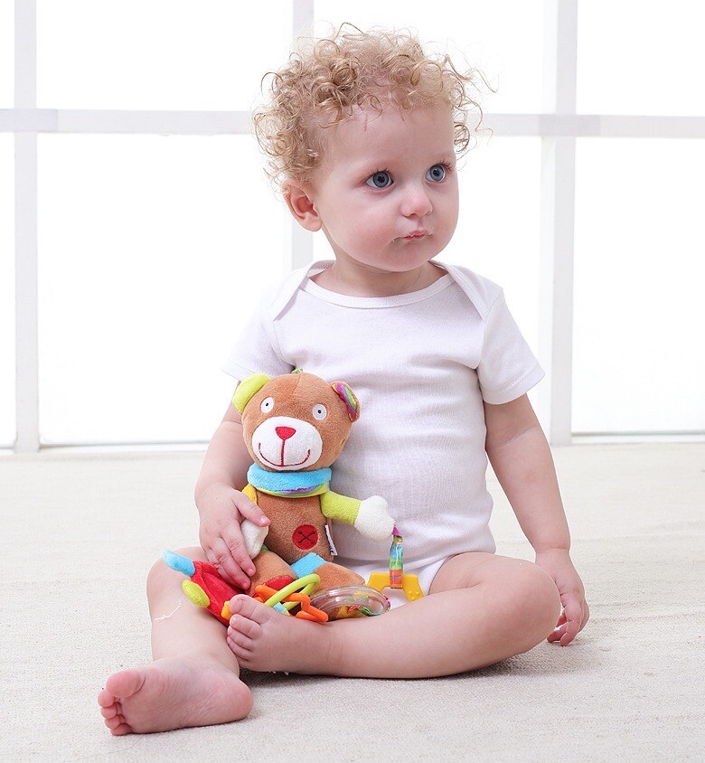 Stroller Toys Car Seat Toys for Toddler Infants with Teether Hanging Stroller