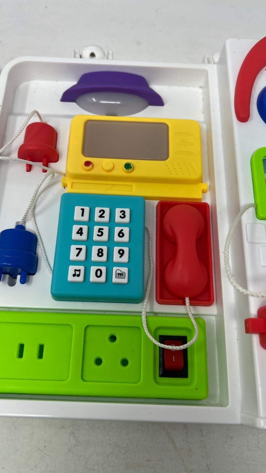 Montessori BUSY BOARD 1-4 Year Musical Toy Bilingual Learning Educational System