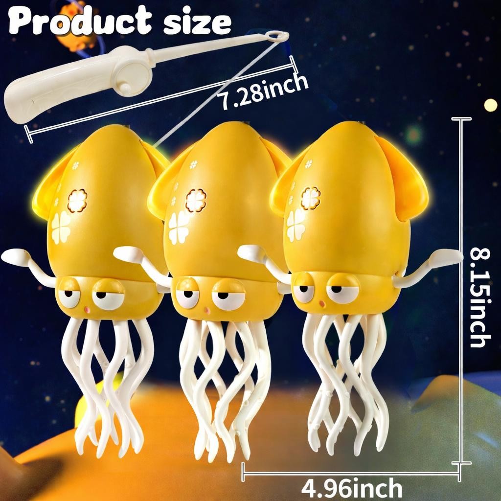 Dancing Squid Baby Toy Soft Wiggle Music Early Learning Toddler Gift Toy