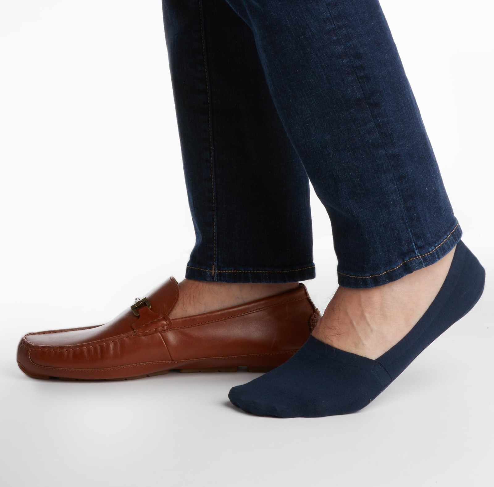 Cole Haan Mens Liner Socks – 2 Pack Non-Slip Low Cut No Show Socks for Men – …