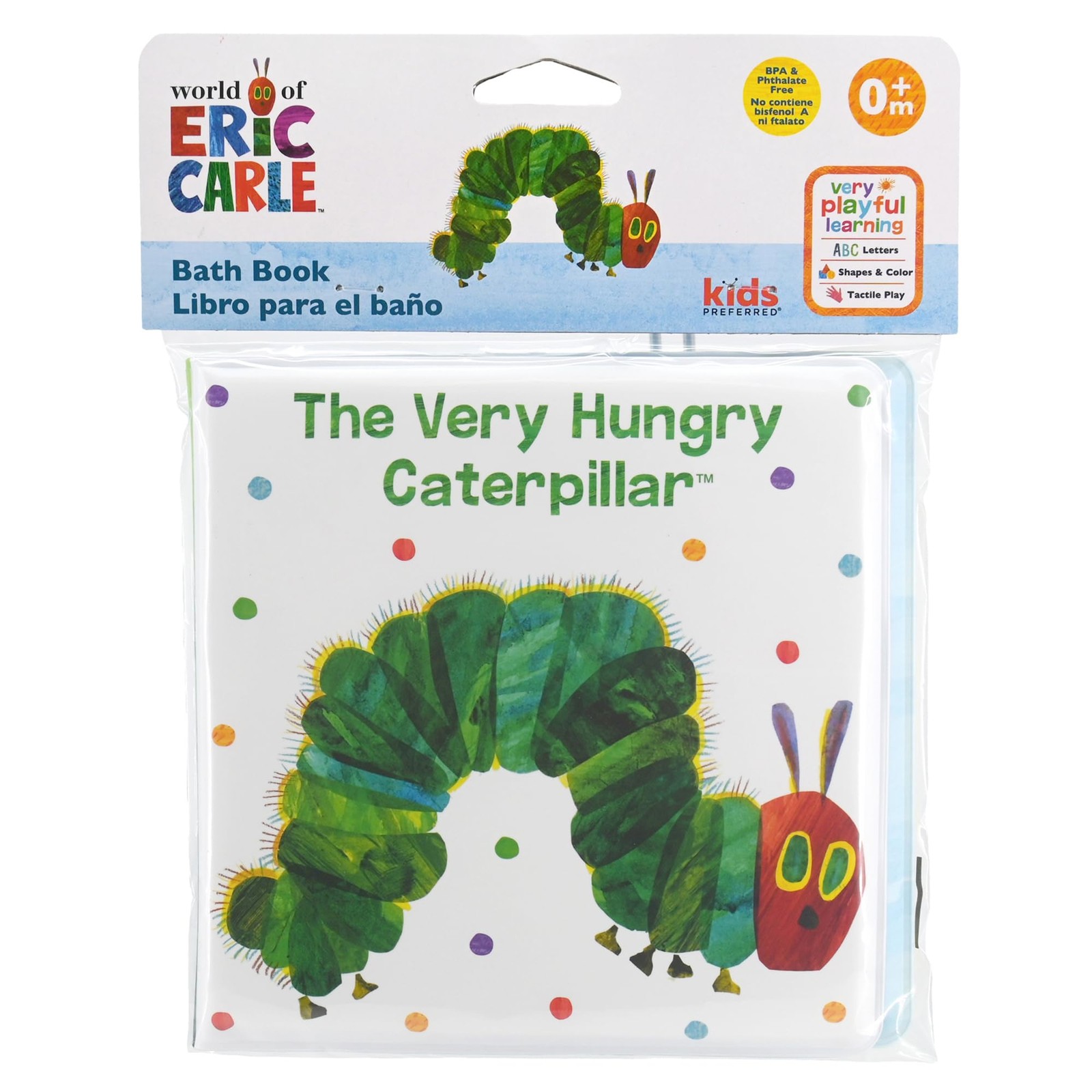 Kids Preferred World of Eric Carle The Very Hungry Small, Multicolor