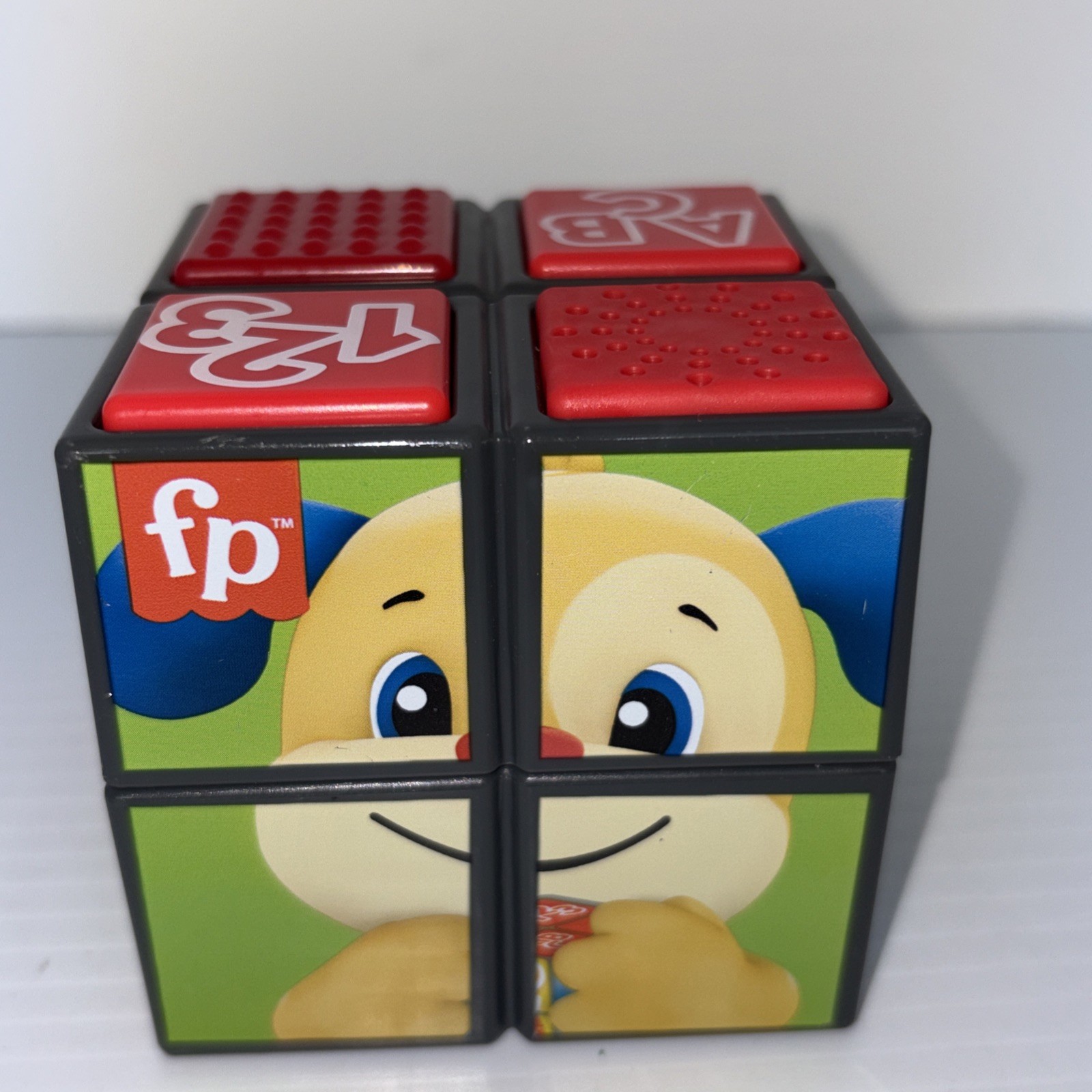 Fisher Price ABC 123 Talking Cube (Working)