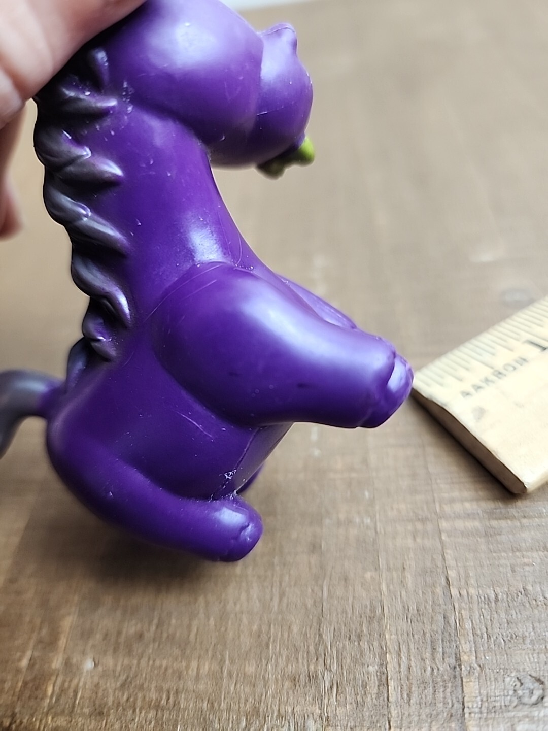 B. Toys – Baa-Baa-Barn Farm Purple Horse PVC Animal Toy Action Figure