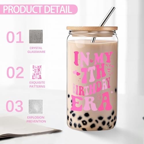 7th Birthday Gifts for Teen Girls, Happy 7 Year Old Girls Birthday 7th era