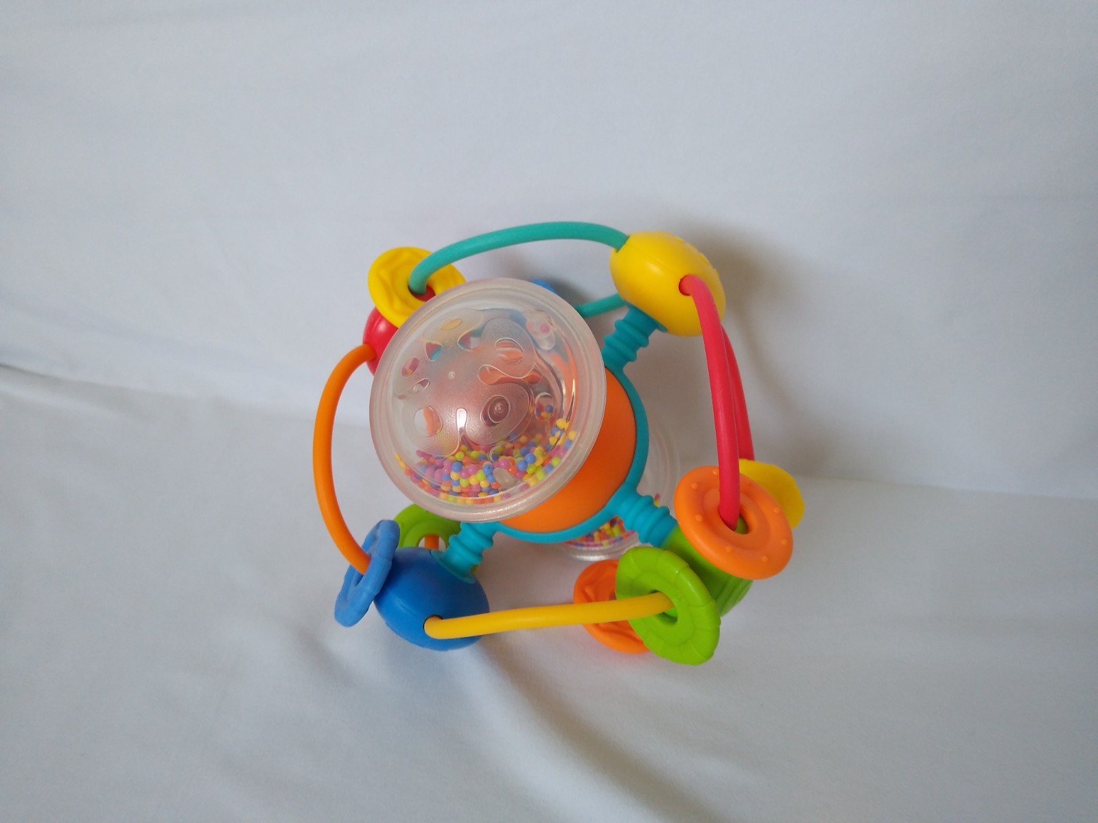 Infantino Baby Developmental Toy Ball Shaker Rattle Sensory Teether Activity Toy