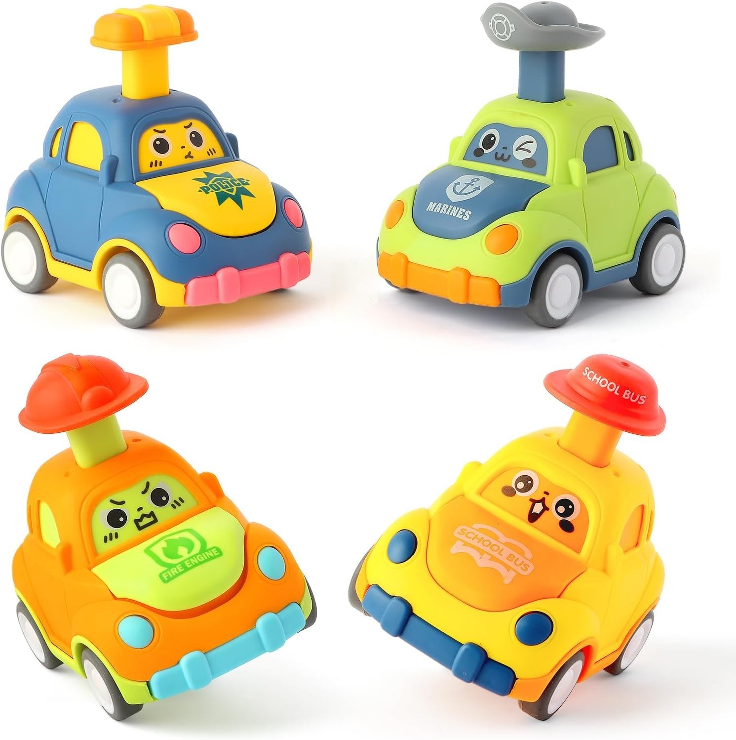 Car Toys for Toddlers 1-3 Old Boy Birthday Gift for Boys Girls 1-3 Pull Back…