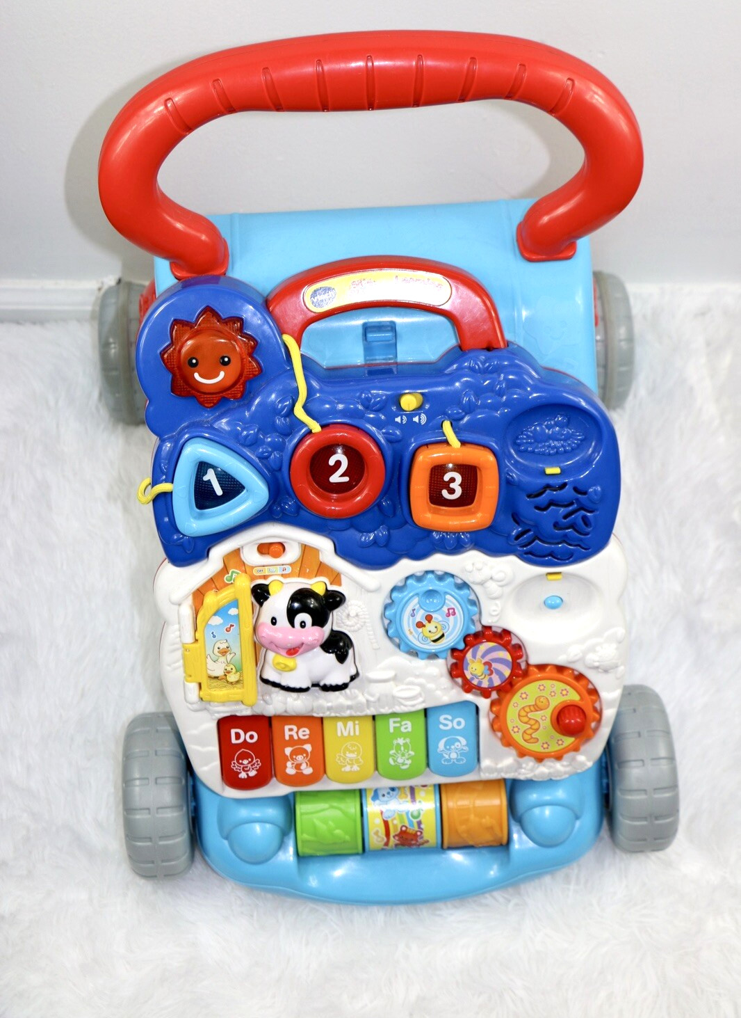 VTech Sit to Stand Learning Walker – Blue