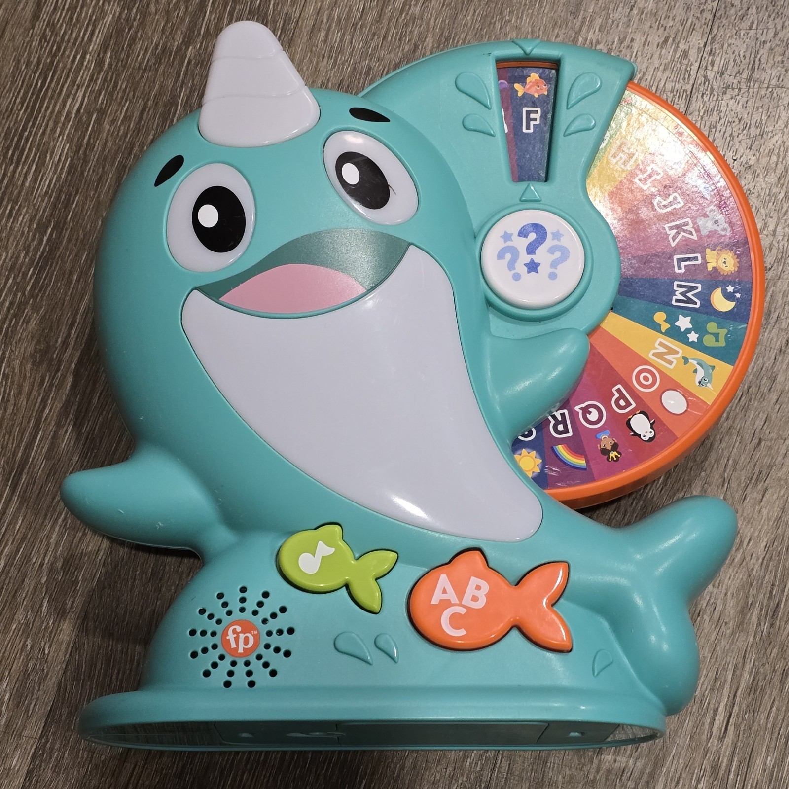 Fisher Price Linkimals learning Narwhal, letters & numbers toddlers – Works