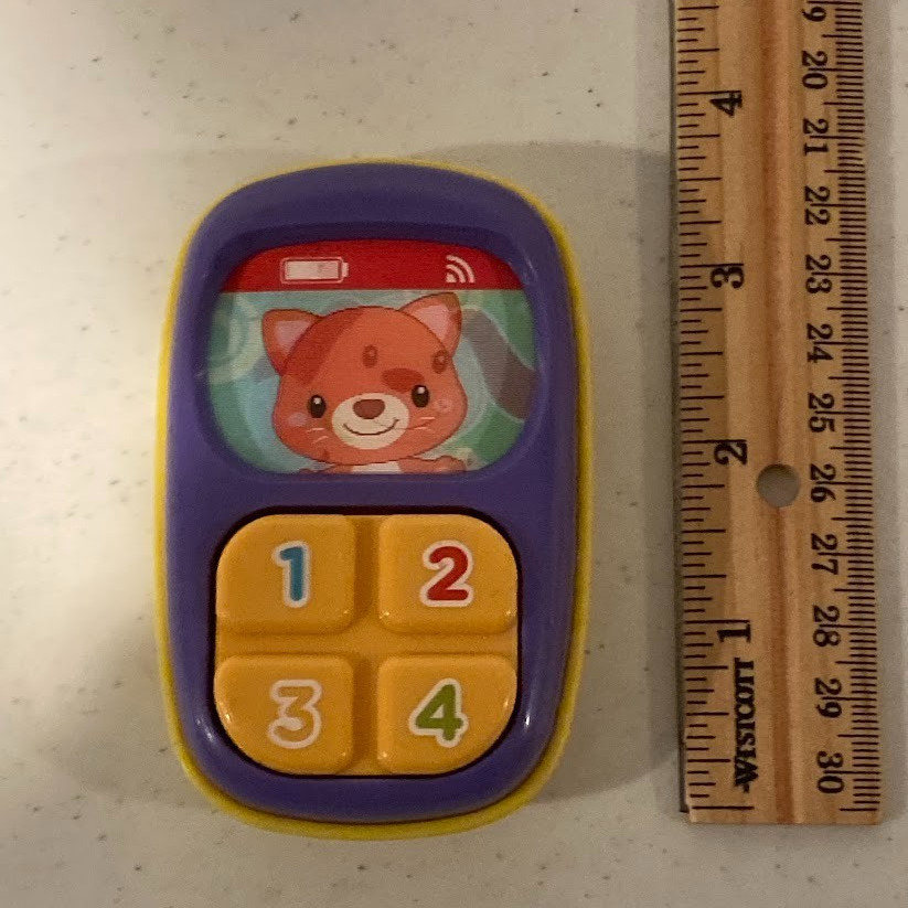 VTech Stroll & Discover Activity Walker PHONE Replacement Yellow Purple Dog Cat