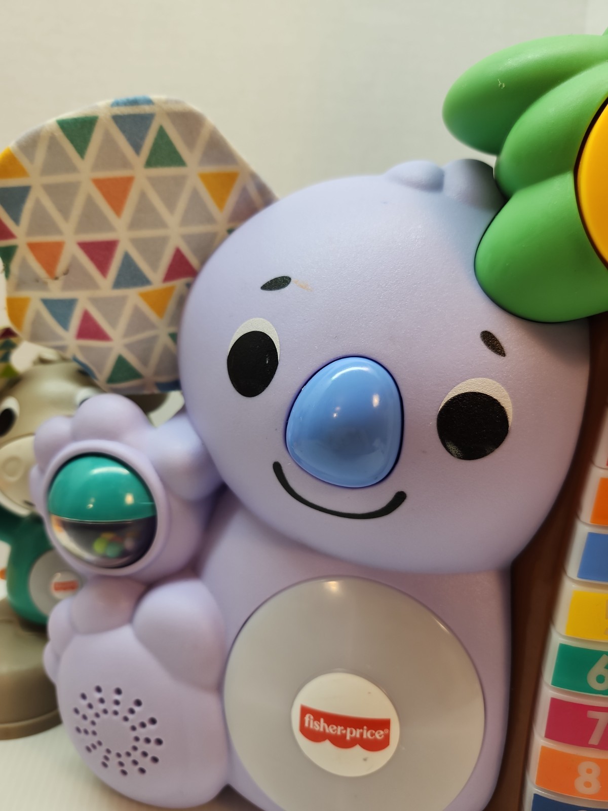 Fisher Price Interactive Linkimals Lot Owl & Koala, Moose Learn ABC Lights Toy