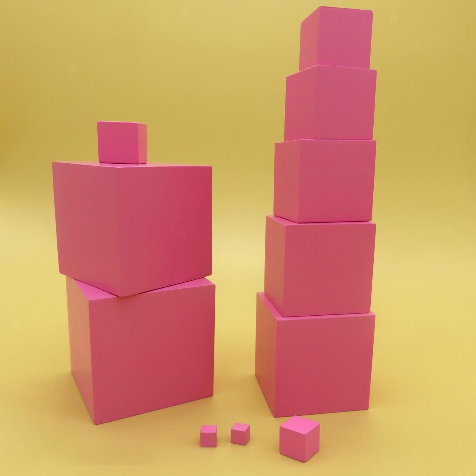 Pink Logical Thinking Basic Blocks Professional Educational