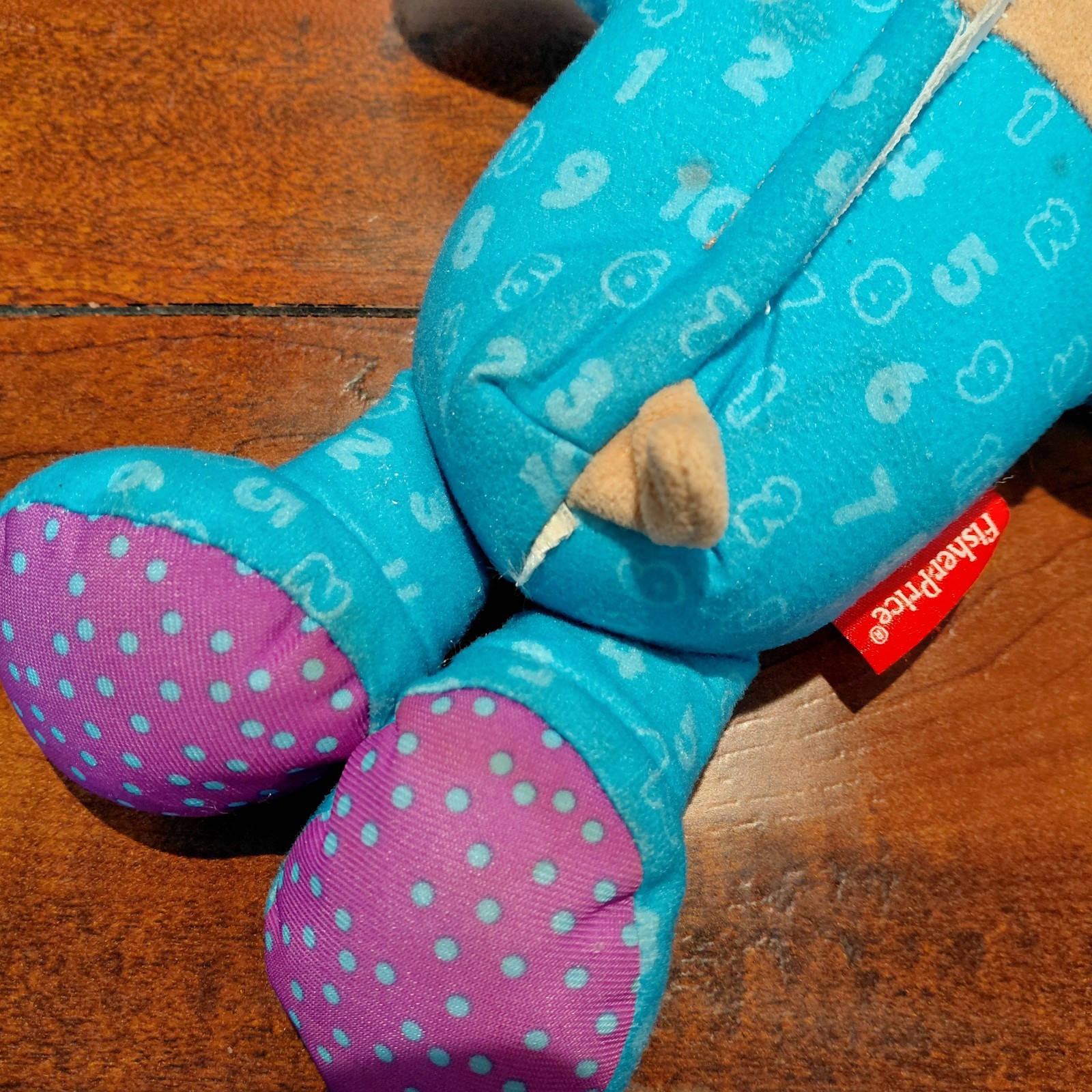 Fisher Price Laugh & Learn NIGHTTIME PUPPY Plush , Popular Toy, WORKS Vtg.