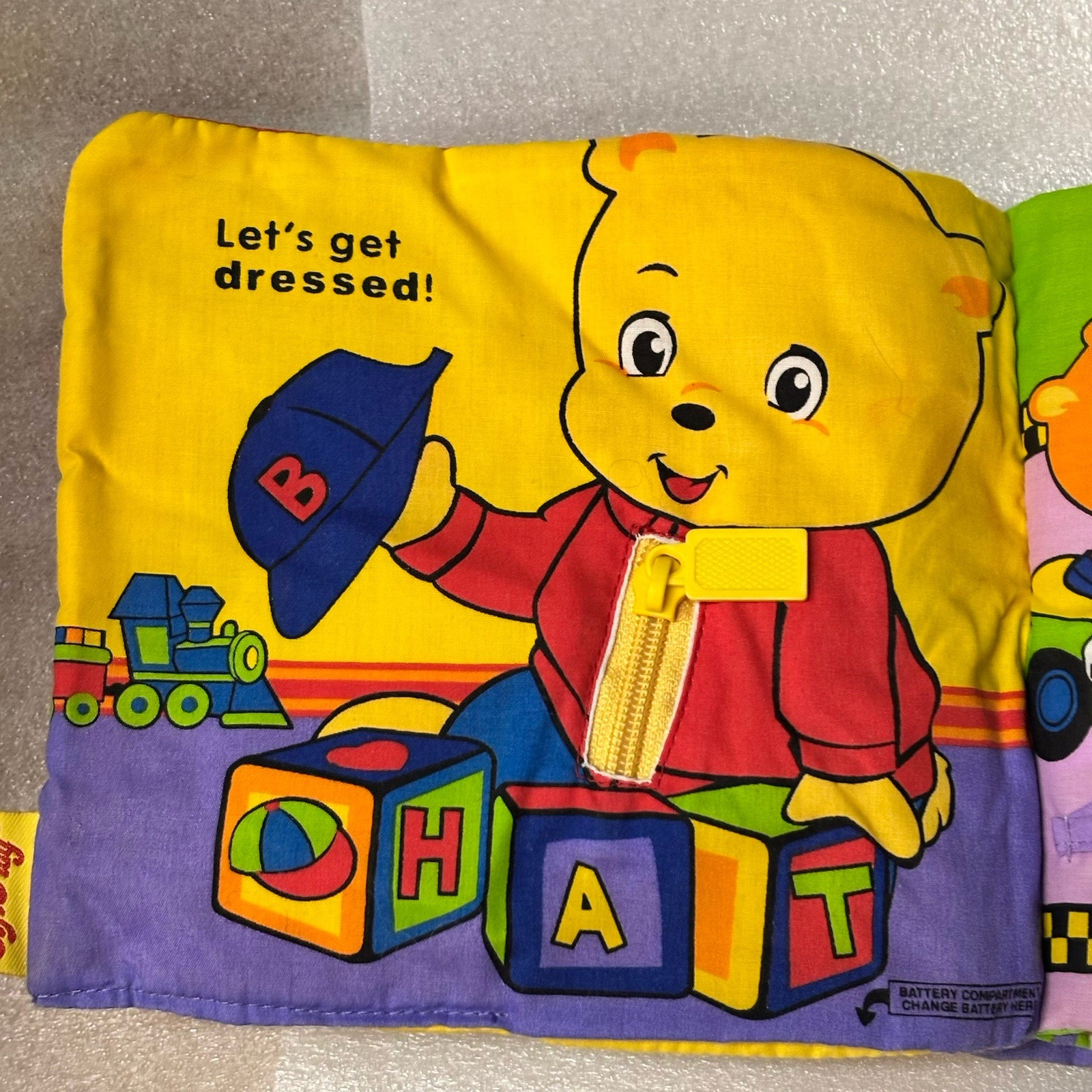 Soft Play First Baby Book Colorful 6×6 Inch Early Child Development Padded Book