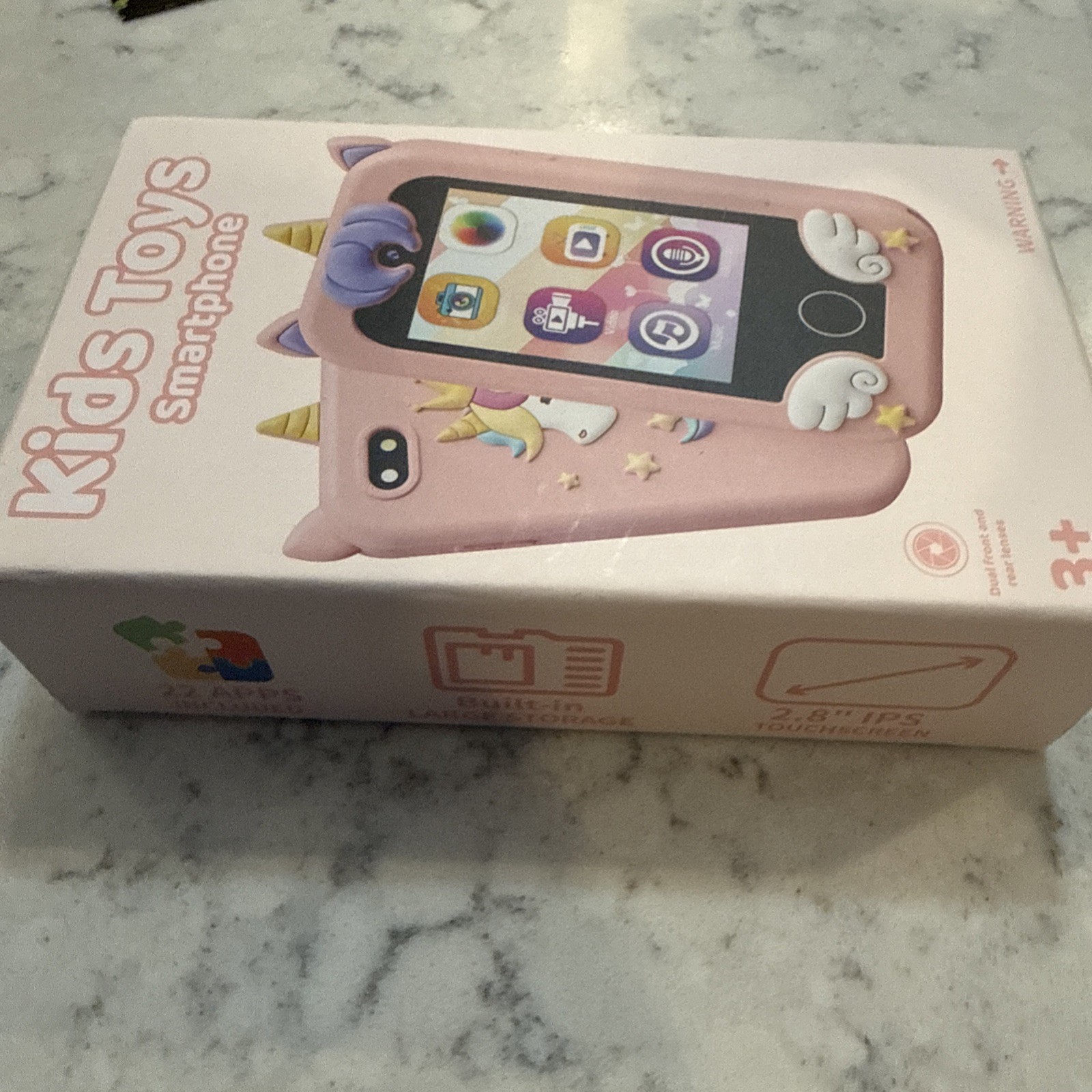 Kids Smart Phone Toys for Girls Ages 3-7 with Dual Camera – Toddler Phone Toy…