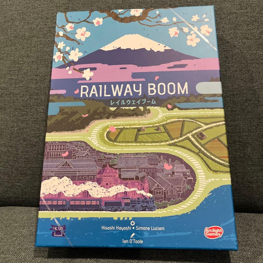 Arclight Railway Boom Board Game for 2-4Players English Rules Japanese New