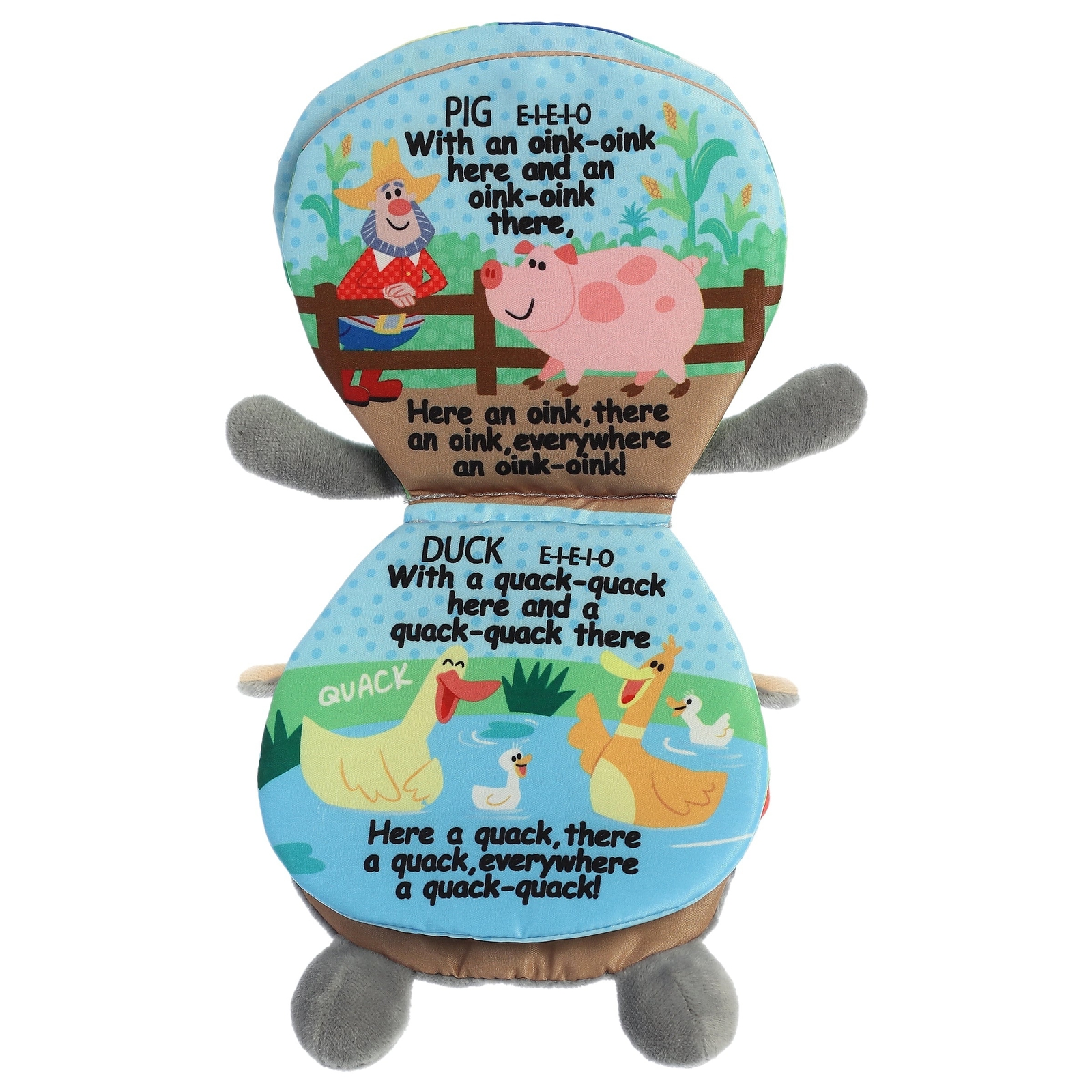 ebba Story Pals Soft Books 9″ Old MacDonald Farm Baby, Toddler Book