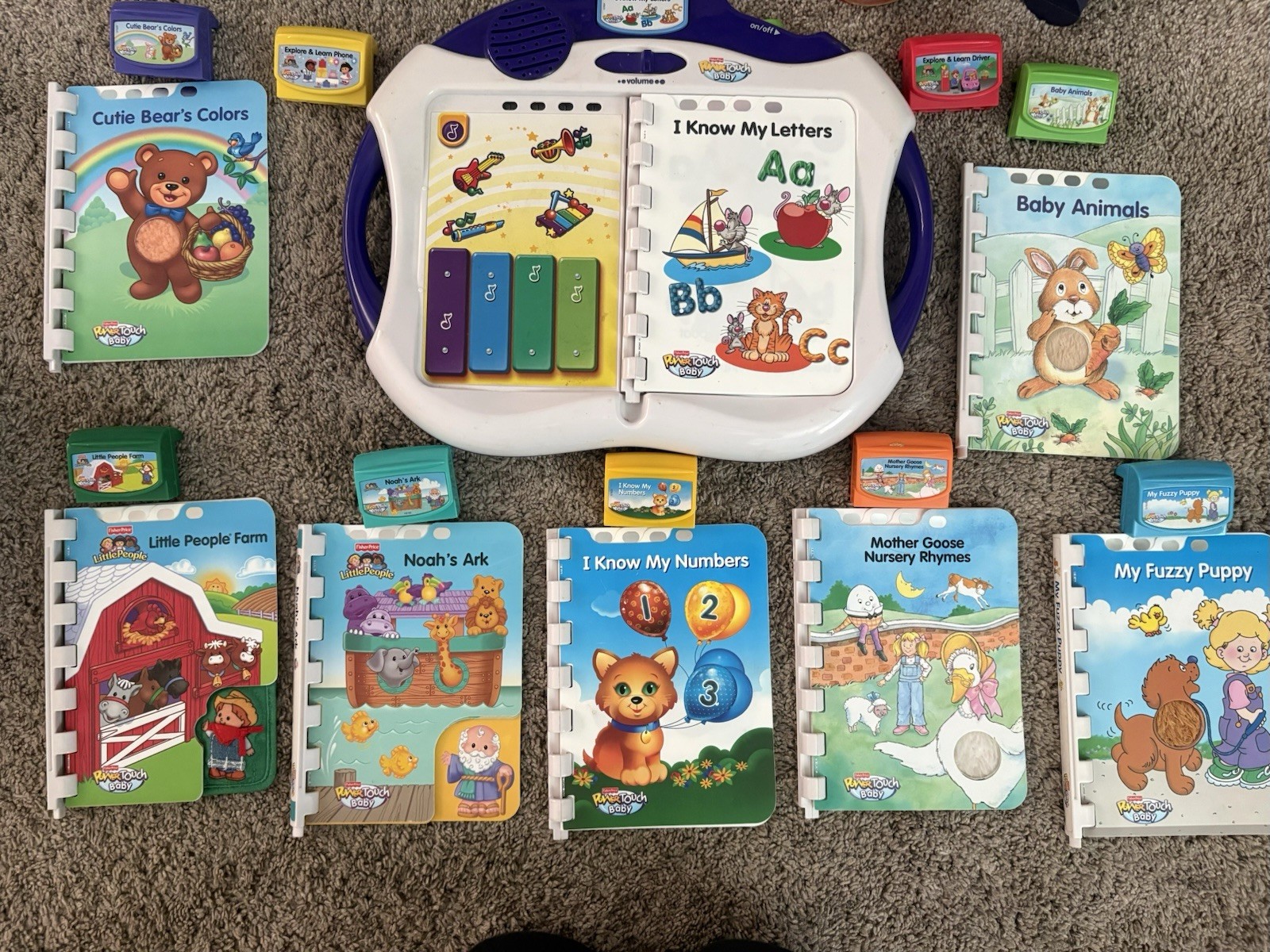 Huge Toddler Toy Lot Learning Toys Musical Piano LeapFrog Fisher Price VTech