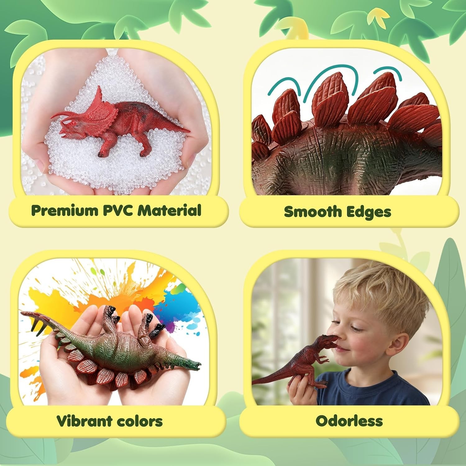 Imaginative Dinosaur Toy Set for Toddlers – 45 Realistic Figures & Accessories