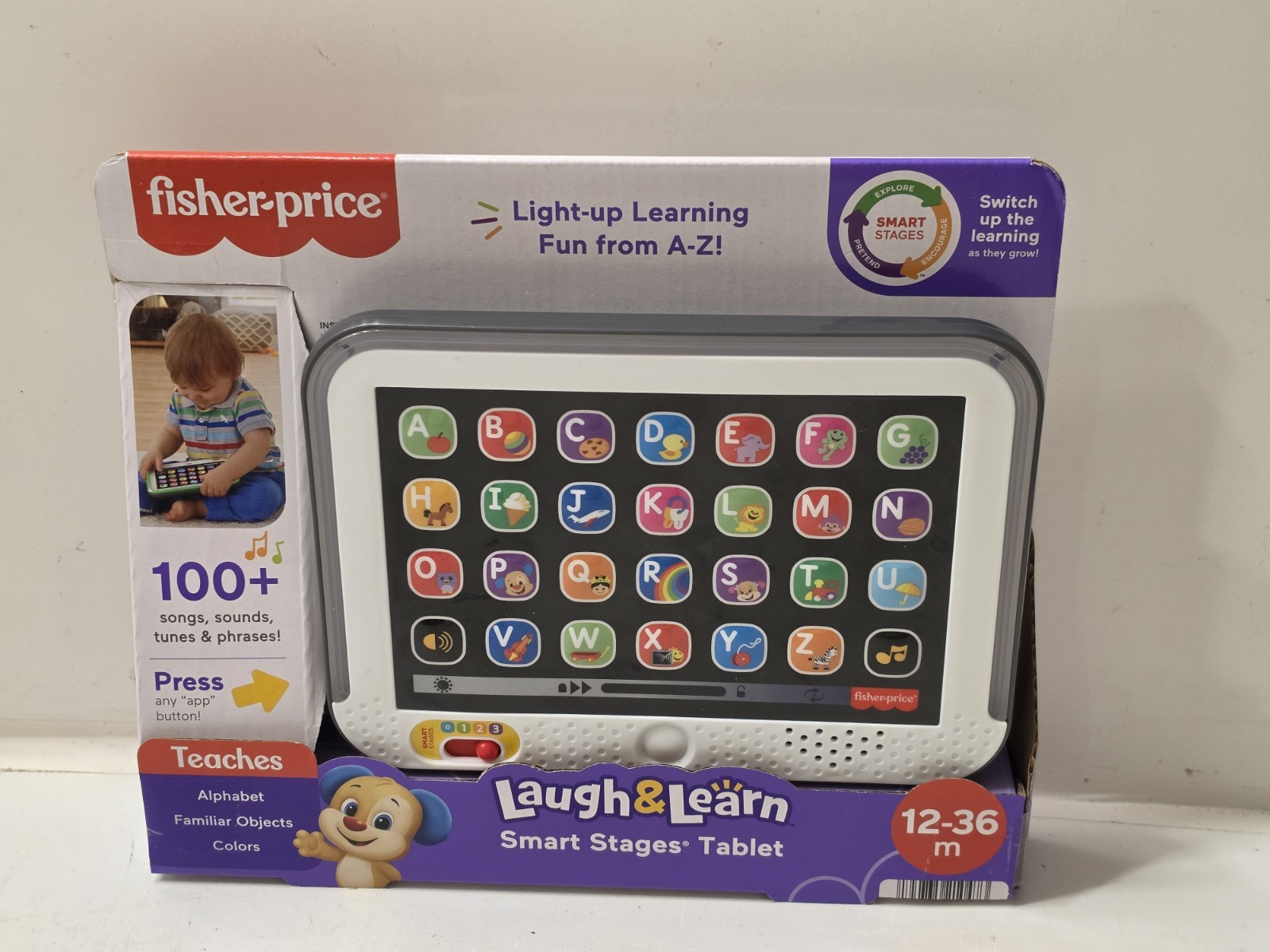 Fisher Price Laugh & Learn Smart Stages Tablet 12-36 Month – NEW!