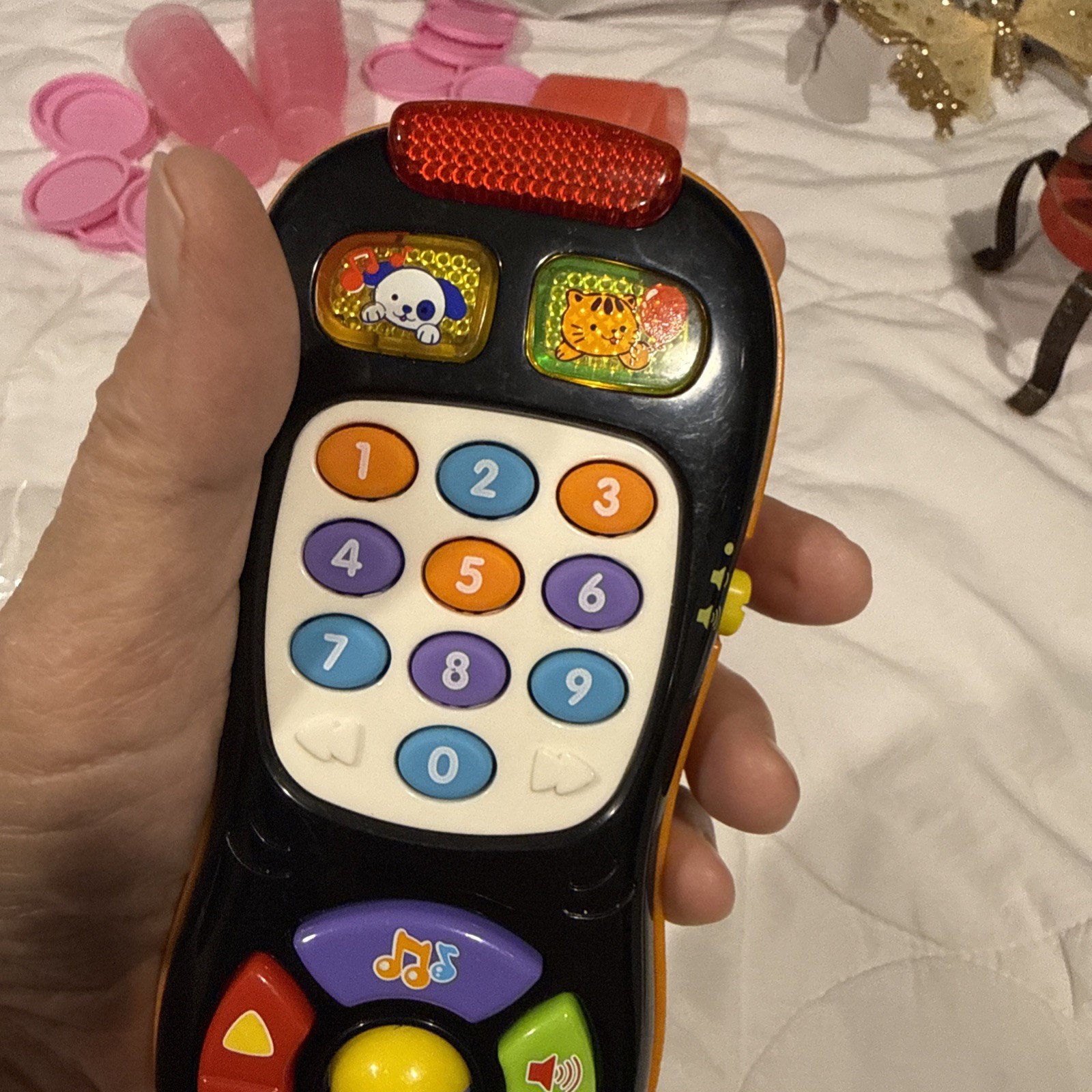 V-Tech Click And Count Remote Works, With Manual