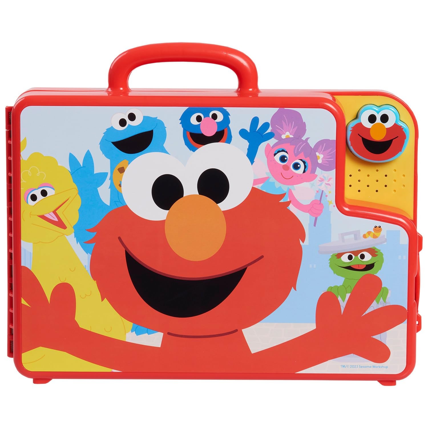 Sesame Street Elmo Learning Letters Bus Toy Interactive Educational Fun