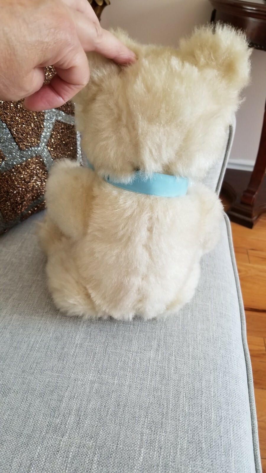 VINTAGE CLEMENS SPIELTIRE BROWN BEAR TOY MADE IN WEST GERMANY 16“