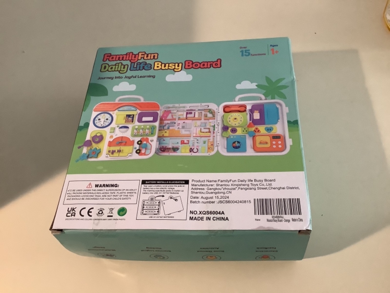 Family Fun Daily Life Busy Board Set new in box