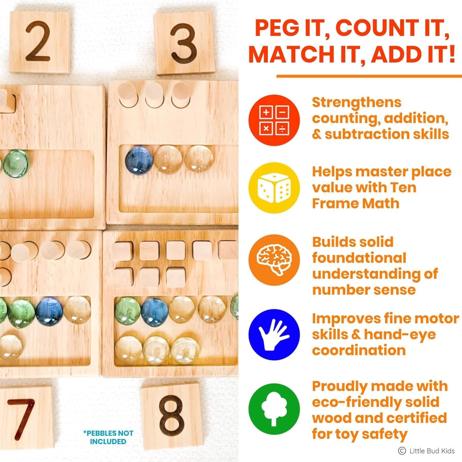 Educational Montessori Math Manipulatives