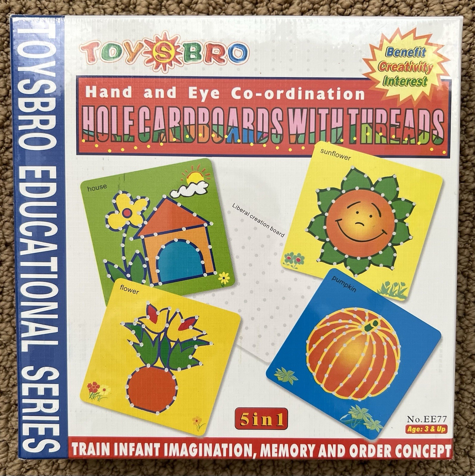 Toy Bro Educational Series Hand Eye Coordination