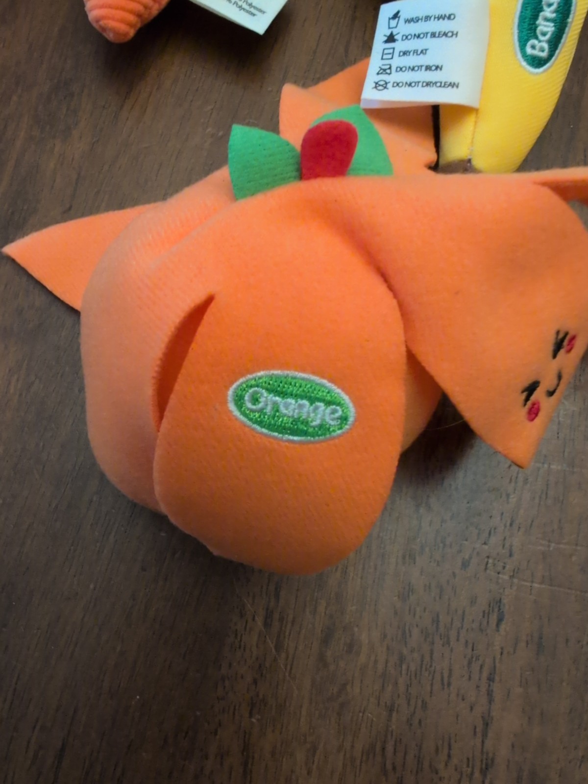 Baby Sensory Toys 11 PCS My First Fruit Vegetable Color Sorting Plush Play Food