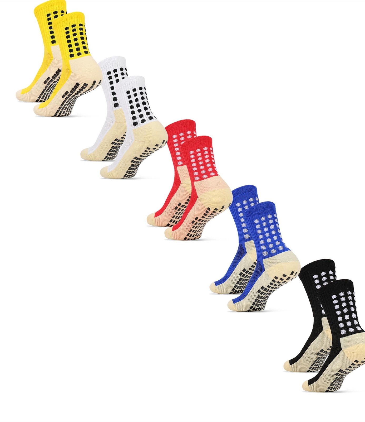 Soccer Socks – Boys and Girls Kids Athletic Sport Socks for Baseball Football…