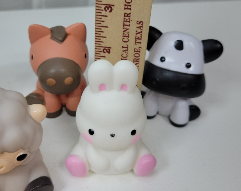10 Farm Animals Pretend Finger Puppets Toddler Learning Toy Melissa & Doug