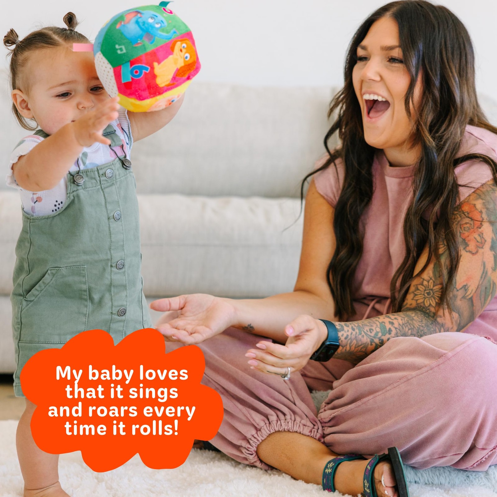 Move2Play, Interactive Baby Ball with 30+ Sounds & Songs | Toys for 1 Year Ol…