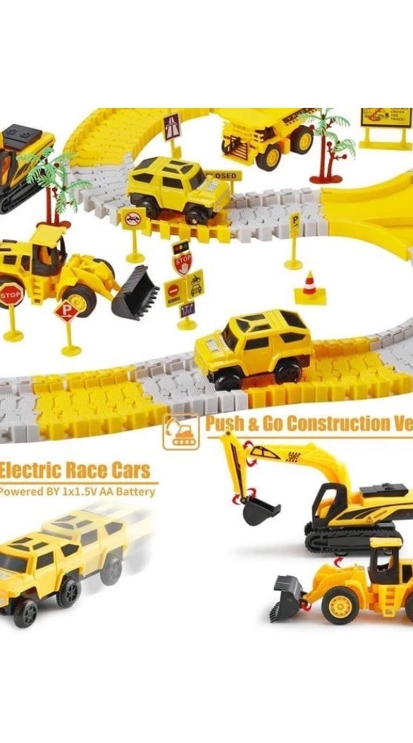 Toddler Boy Toys 276 PCS Race Tracks Toys Gifts for 3 4 5 Year Old Boys Kids